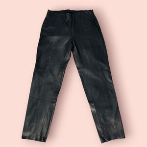 ZARA Faux Leather Leggins